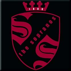The Sopranos Fridge Magnet: Crest Logo