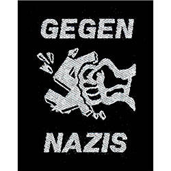 Generic Standard Woven Patch: Gegen Nazis