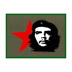 Che Guevara Standard Woven Patch: Star