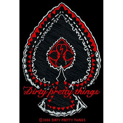 Dirty Pretty Things Standard Woven Patch: Spade