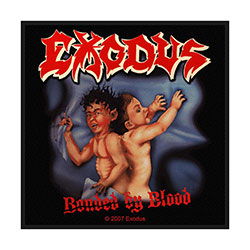 Exodus Standard Woven Patch: Bonded by Blood