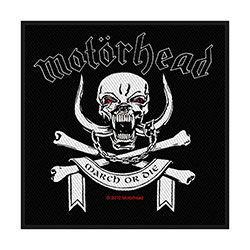 Motorhead Standard Woven Patch: March Or Die