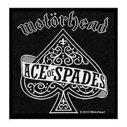 Motorhead Standard Woven Patch: Ace Of Spades