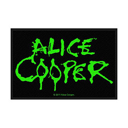 Alice Cooper Standard Woven Patch: Logo