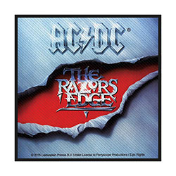 AC/DC Standard Woven Patch: The Razors Edge