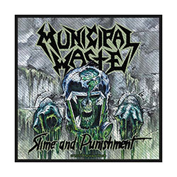 Municipal Waste Standard Woven Patch: Waste Slime and Punishment