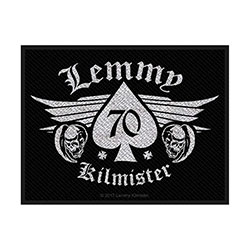 Lemmy Standard Woven Patch: 70 Kilmister