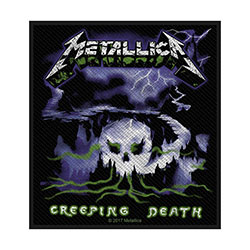 Metallica Standard Woven Patch: Creeping Death