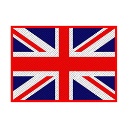 Generic Standard Woven Patch: Union Flag