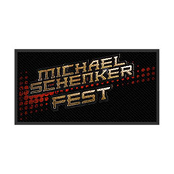 Michael Schenker Standard Woven Patch: Fest Logo