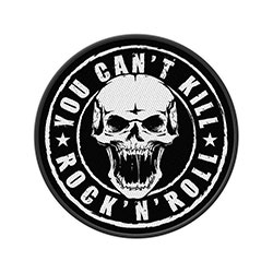Generic Standard Woven Patch: You Can't Kill Rock n' Roll
