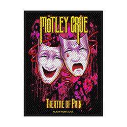 Motley Crue Standard Woven Patch: Theatre of Pain