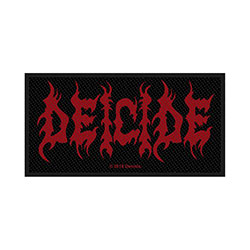Deicide Standard Woven Patch: Logo