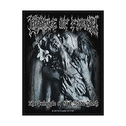 Cradle Of Filth Standard Woven Patch: Principle of Evil Made Flesh