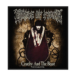Cradle Of Filth Standard Woven Patch: Cruelty and the Beast
