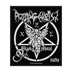 Rotting Christ Standard Woven Patch: Black Metal