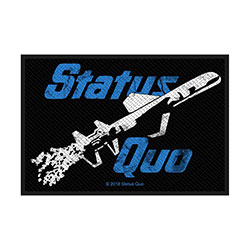 Status Quo Standard Woven Patch: Just Supposin'