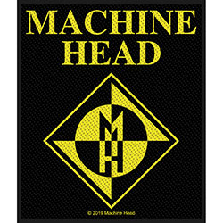 Machine Head Standard Woven Patch: Diamond Logo