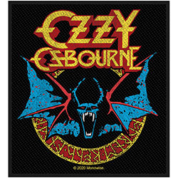 Ozzy Osbourne Standard Woven Patch: Bat