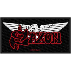 Saxon Standard Woven Patch: Logo/Eagle