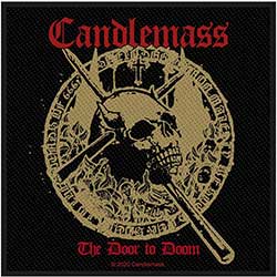 Candlemass Standard Woven Patch: The Door to Doom