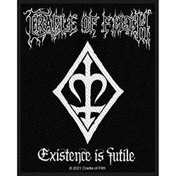 Cradle Of Filth Standard Woven Patch: Existance Is Futile