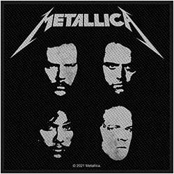 Metallica Standard Woven Patch: Black Album 2021