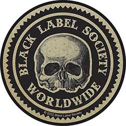 Black Label Society Standard Woven Patch: Worldwide