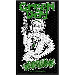 Green Day Standard Woven Patch: Kerplunk