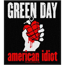 Green Day Standard Woven Patch: American Idiot