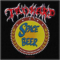 Tankard Standard Woven Patch: Space Beer