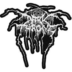 Darkthrone Standard Woven Patch: Logo Cut Out
