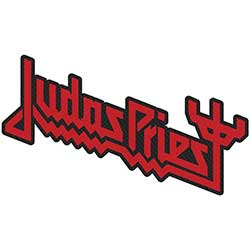 Judas Priest Standard Woven Patch: Logo Cut Out