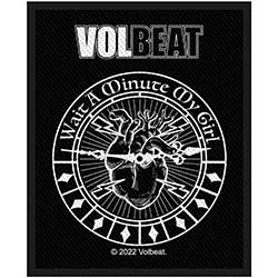 Volbeat Standard Woven Patch: Wait A Minute My Girl