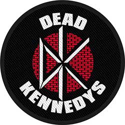 Dead Kennedys Standard Woven Patch: DK Logo