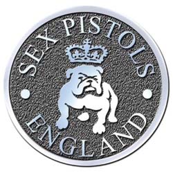 The Sex Pistols Pin Badge: Bull Dog