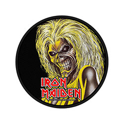 Iron Maiden Standard Woven Patch: Killers Face (Retail Pack)