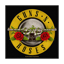 Guns N' Roses Standard Woven Patch: Bullet Logo (Retail Pack)
