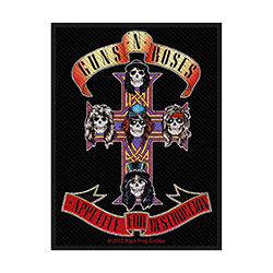 Guns N' Roses Standard Woven Patch: Appetite (Retail Pack)