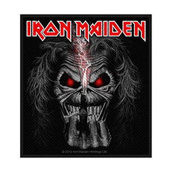 Iron Maiden Standard Woven Patch: Eddie Candle Finger (Retail Pack)