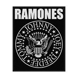 Ramones Standard Woven Patch: Classic Seal (Retail Pack)