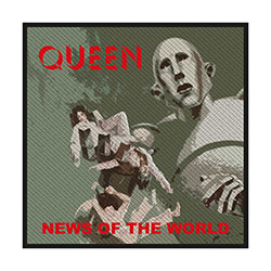 Queen Standard Woven Patch: News of the World (Retail Pack)