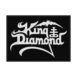 King Diamond Standard Woven Patch: Logo (Retail Pack)