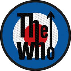 The Who Standard Woven Patch: Target (Retail Pack)