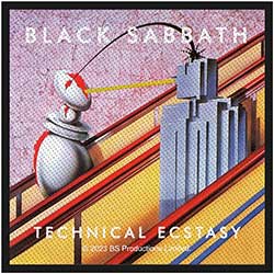 Black Sabbath Standard Printed Patch: Technical Ecstasy