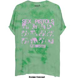 The Sex Pistols Unisex T-Shirt: Pretty Vacant (Wash Collection)