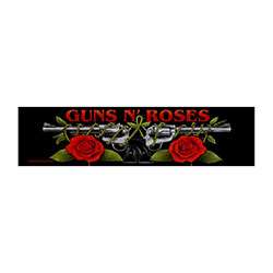 Guns N' Roses Super Strip Patch: Logo/Roses (Retail Pack)