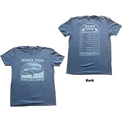 Seasick Steve Unisex T-Shirt: Sonic Soul Surfer (Back Print)