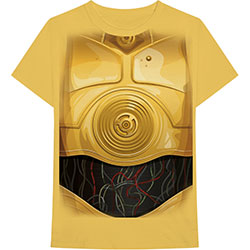 Star Wars Unisex T-Shirt: C-3PO Chest