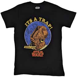 Star Wars Unisex T-Shirt: Ackbar It's A Trap